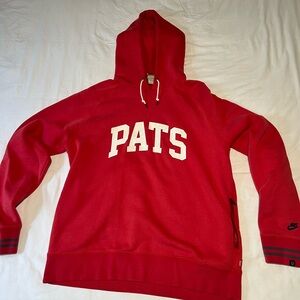 Nike Red Patriots hoodie